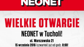 NEONET w Tucholi przenosi się na ulicę Warszawską