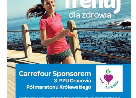 Carrefour Polska Sponsorem półmaratonu w Krakowie