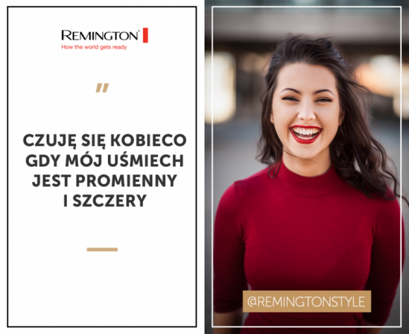 REMINGTON ZMIENIA STRATEGIĘ KOMUNIKACJI BIZNES, Handel - Marka Remington w swojej komunikacji stawia coraz intensywniej na dialog ze klientkami – z tego powodu w ubiegłym roku firma zdecydowała o rozpoczęciu kampanii „Przejmij kontrolę”, która dawała dziewczynom szansę na współprowadzenia firmowego profilu na Instagramie.