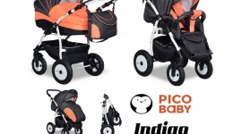 NOWOŚĆ! Wózek Indigo Carbon Orange 2w1 – lekkość i niezawodność od Pico Baby