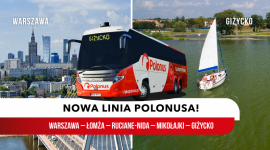 Polonus otwiera nową linię na Mazury!