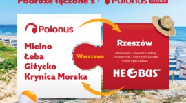 Wakacyjne podróże łączone Polonus i Neobus w ramach sieci Polonus Partner!