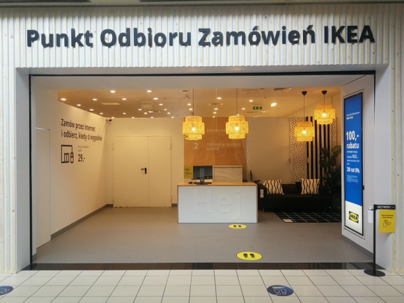 Otwarcie Punktu Odbioru Zamówień IKEA w King Cross Praga BIZNES, Handel - Od dnia 17.06.2020 r. IKEA umożliwia odbiór mebli i akcesoriów wyposażenie wnętrz w nowo otwartym Punkcie Odbioru Zamówień IKEA w King Cross Praga w Warszawie.