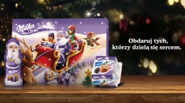 Na Święta Milka ponownie inspiruje do obdarowania tych, którzy dzielą sercem