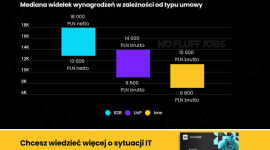 Rynek pracy IT 2020 – raport No Fluff Jobs. Aż 22 tys. dla Security i Big Data