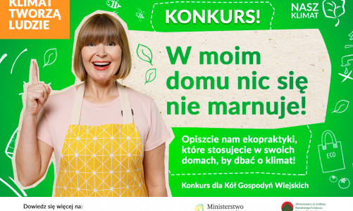 Konkurs dla Kół Gospodyń Wiejskich „W moim domu nic się nie marnuje”